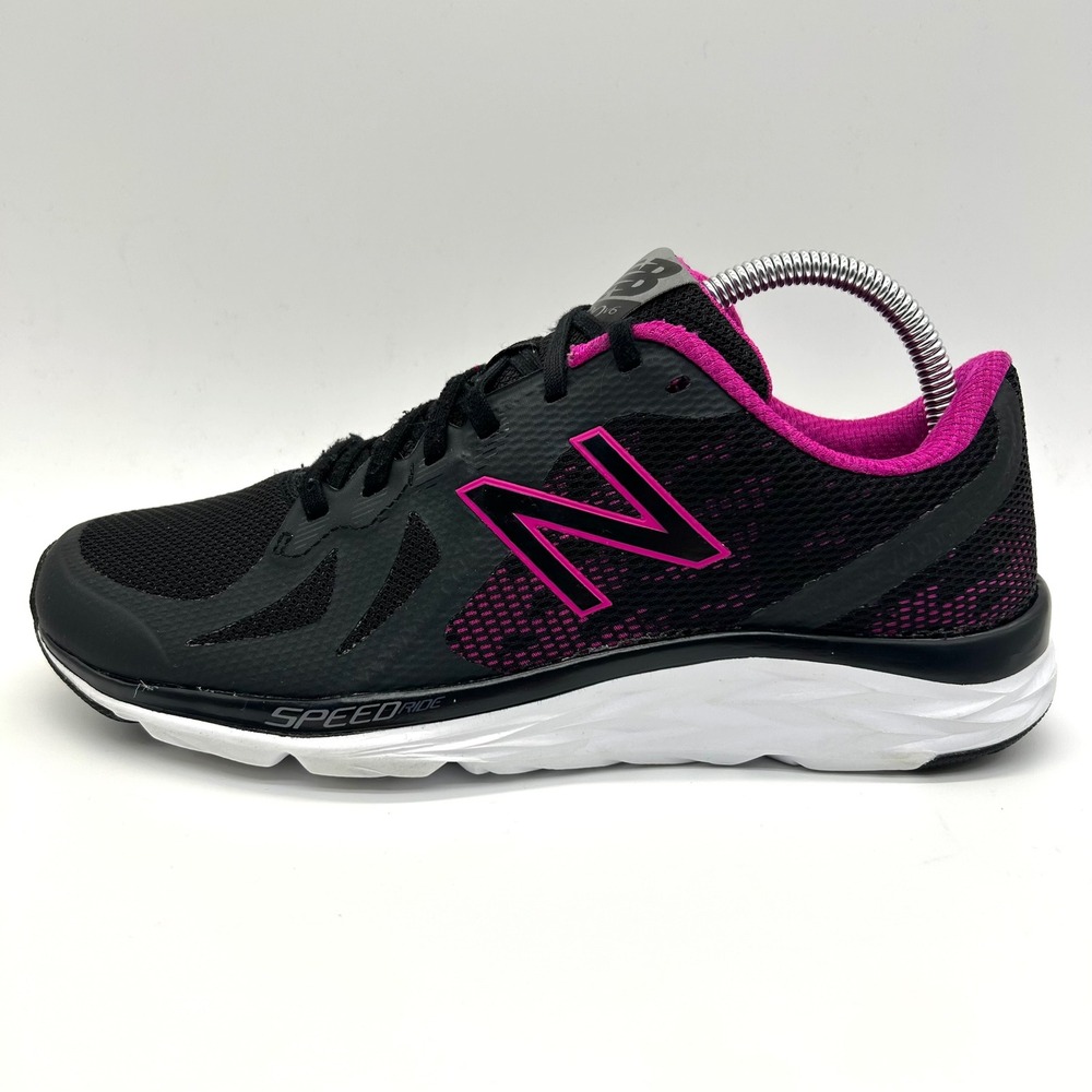 New Balance 790v6 Running Shoes Women 9.5 Black Poison Berry Speed Ride W790LF6